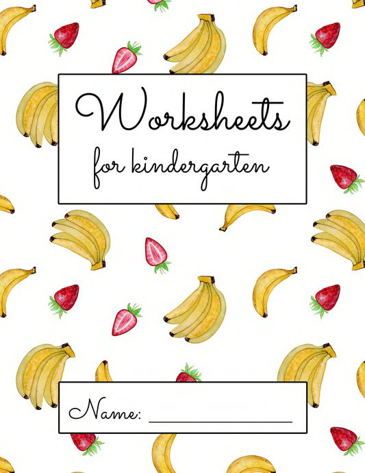 100 Kindergarten Worksheets