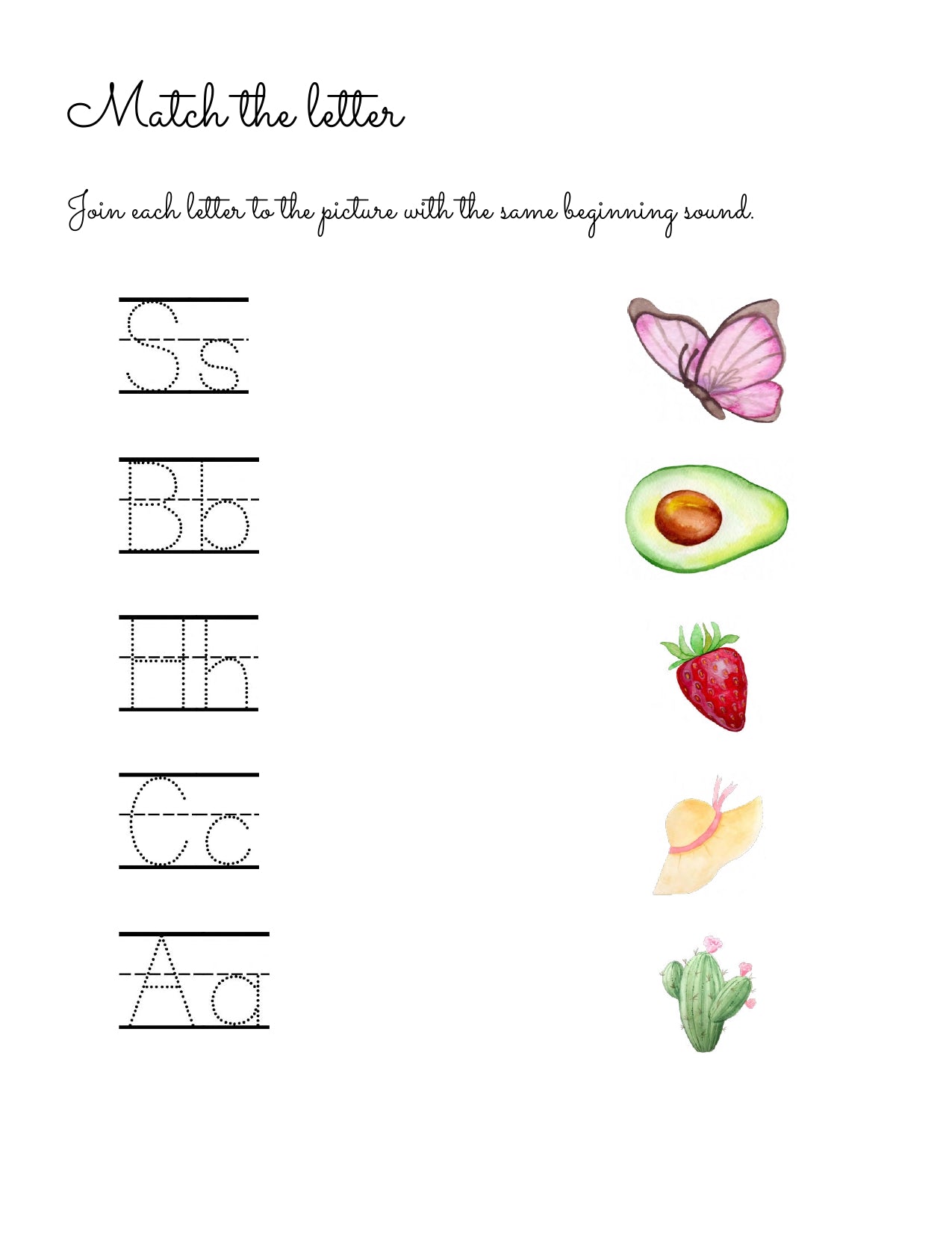 100 Kindergarten Worksheets