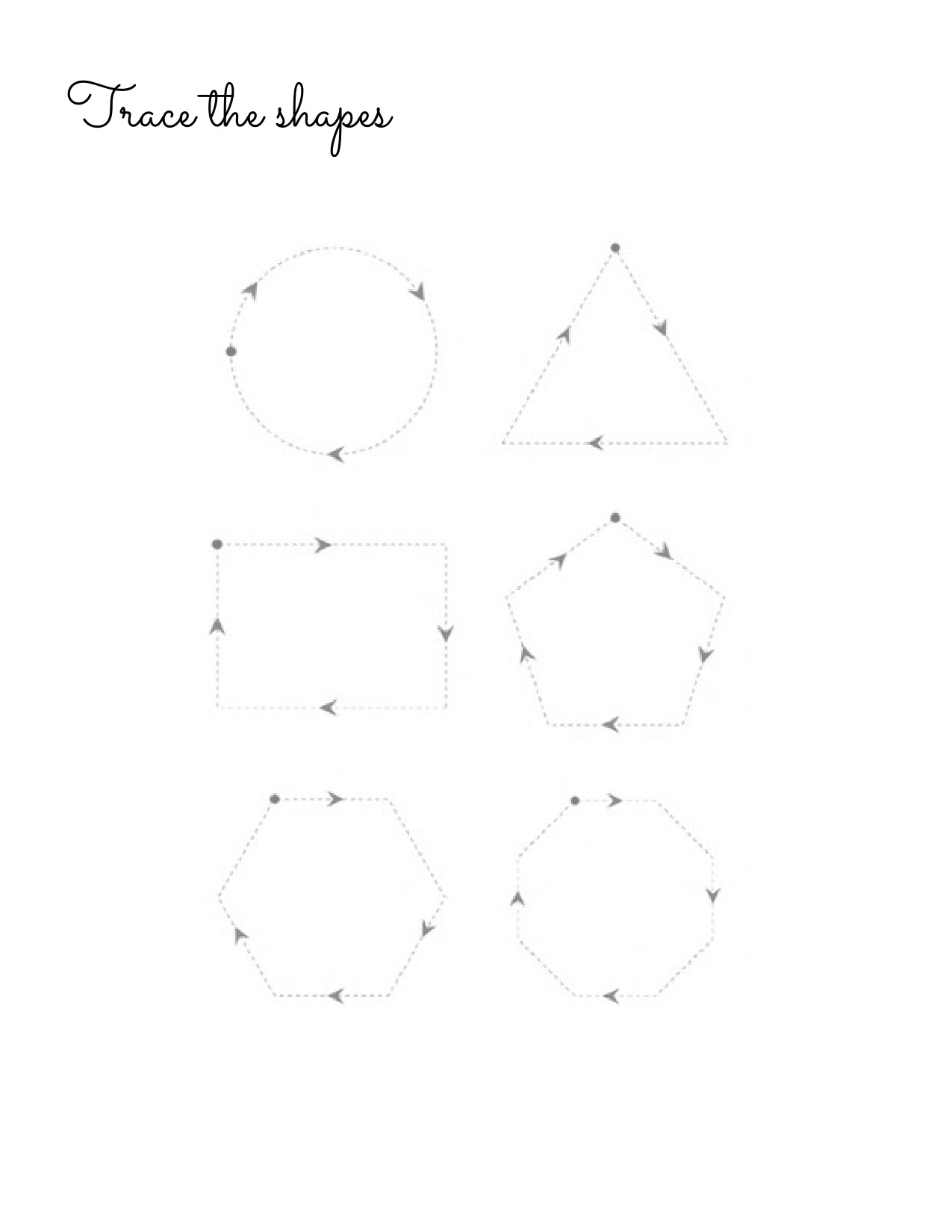100 Kindergarten Worksheets