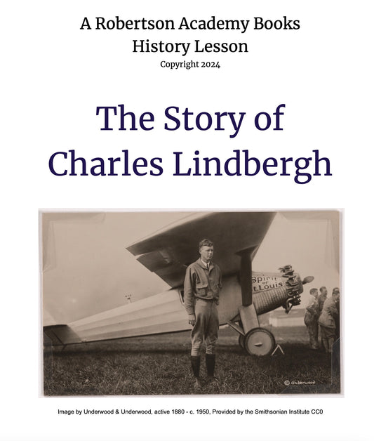 Charles Lindbergh, a History Lesson