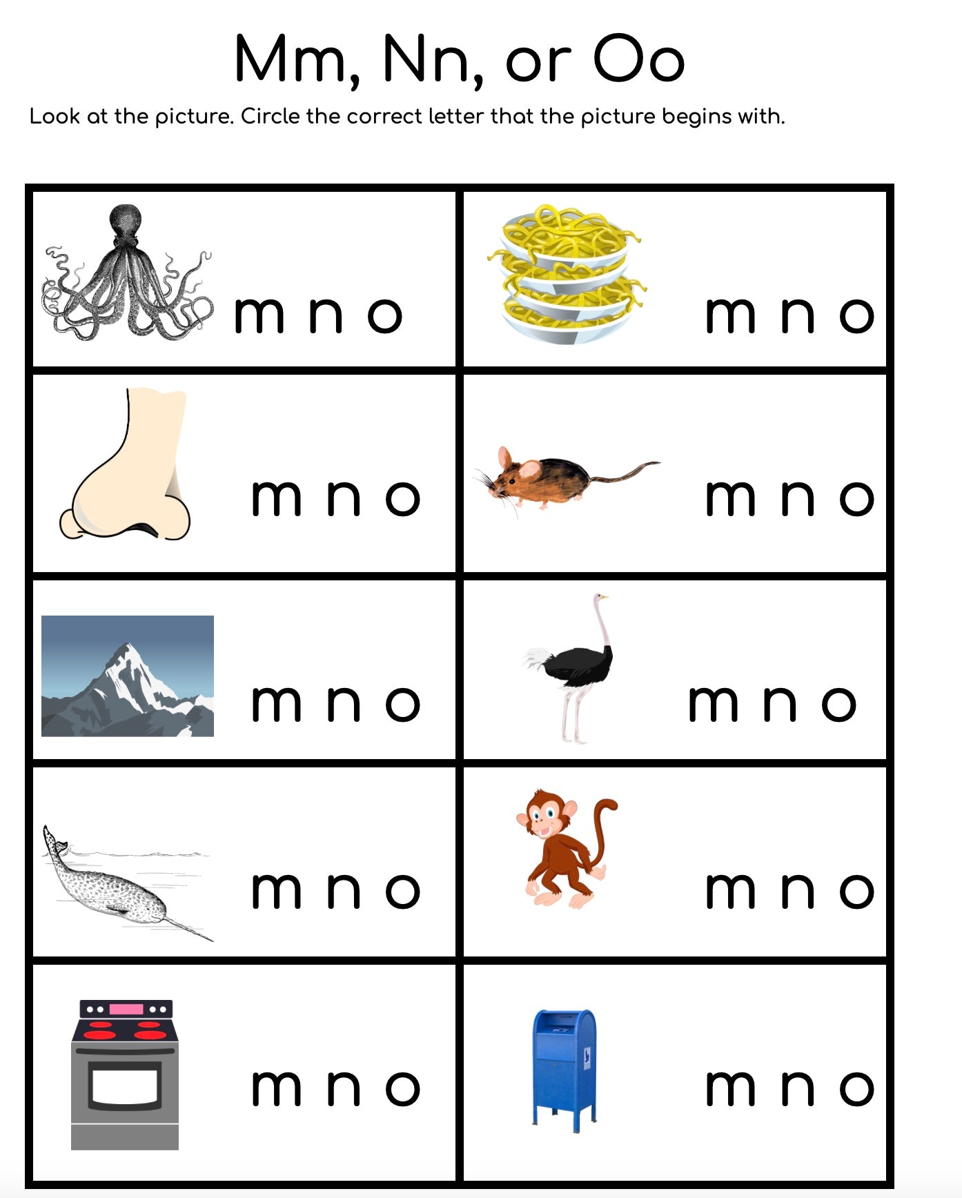 Picture Phonics for Preschool and Kindergarten