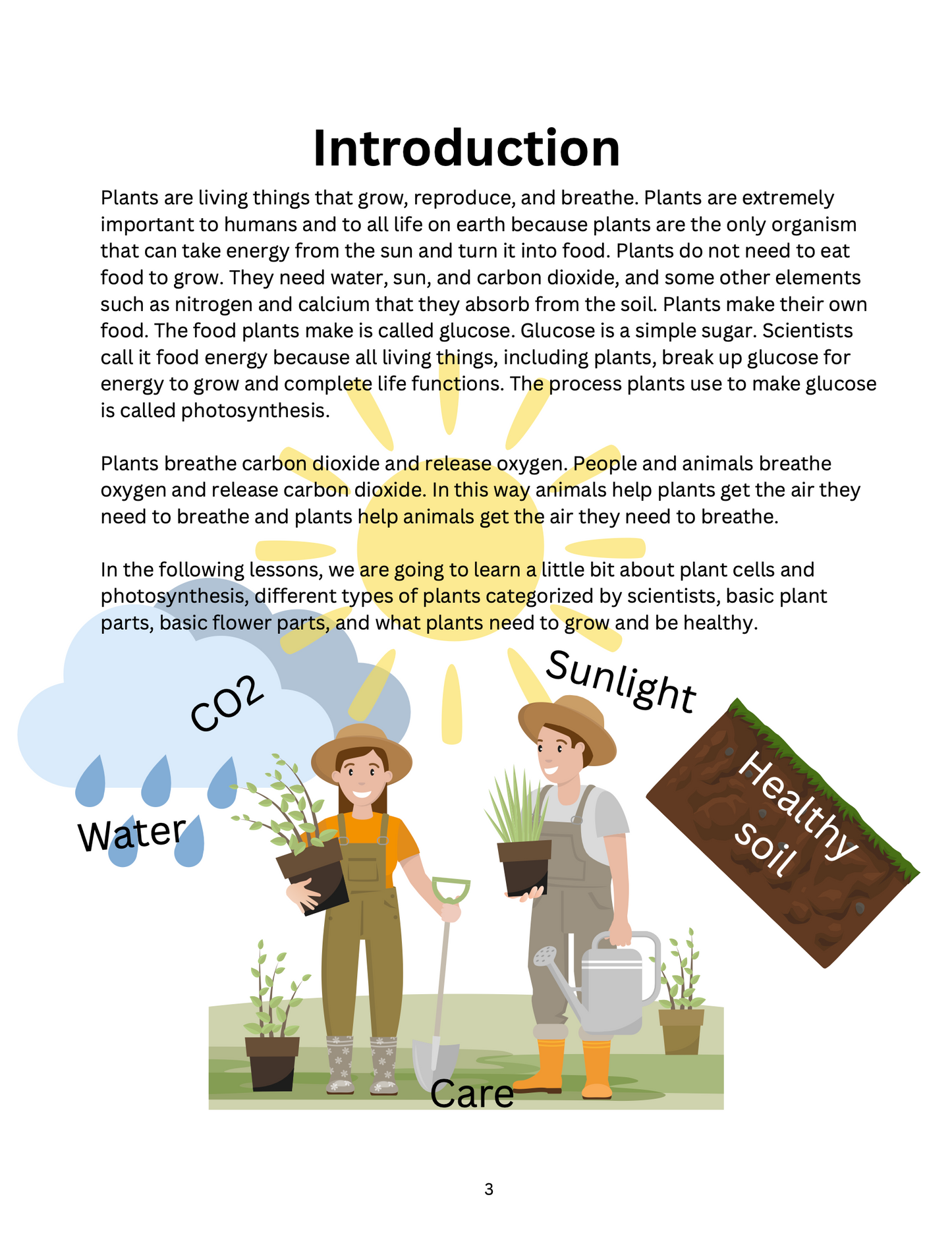 All About Plants Science Unit Study