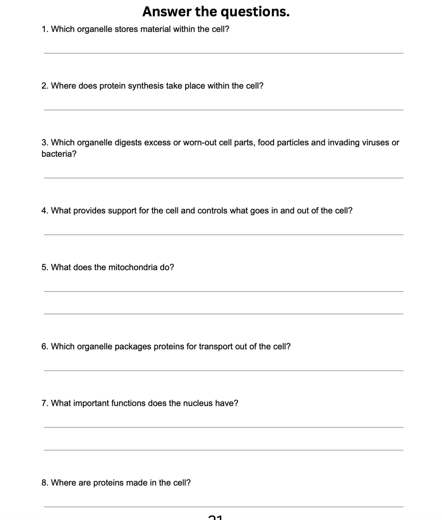 Protist and Eukaryotic Cells