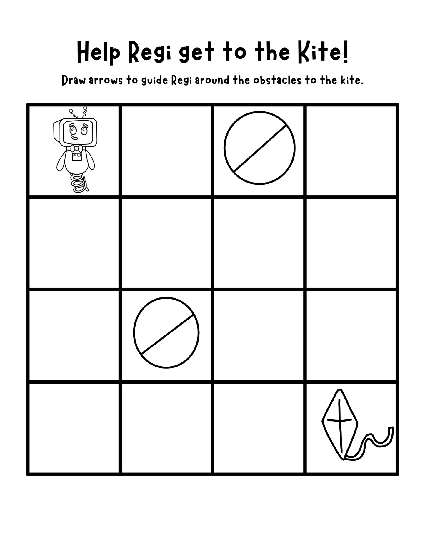 Regi the Robot's Workbook