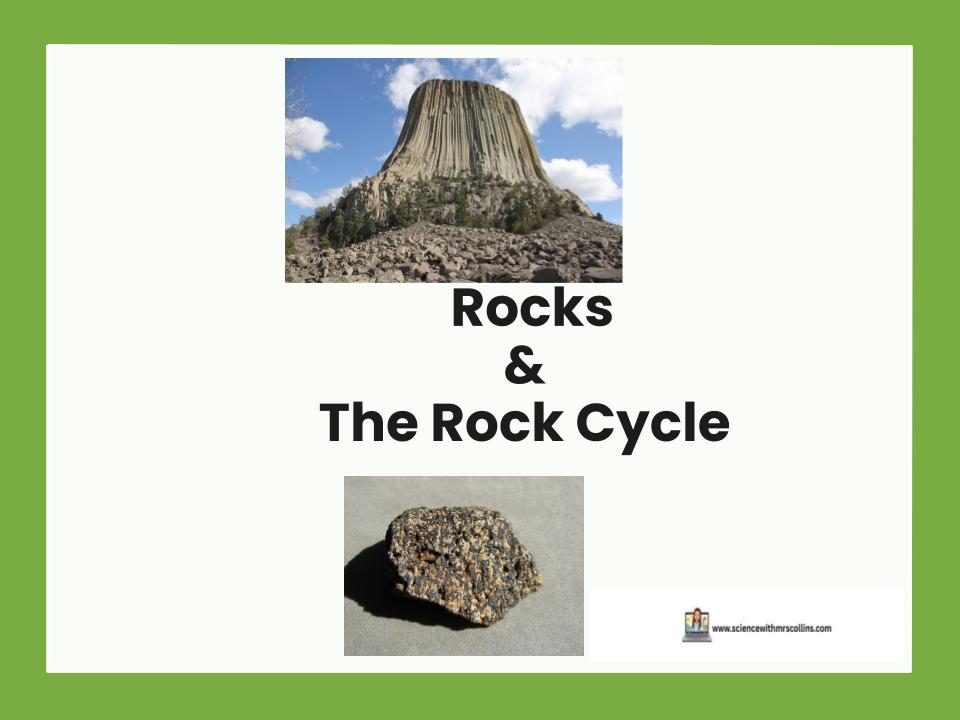 Rock Cycle Slideshow & Starburst Candy Activity