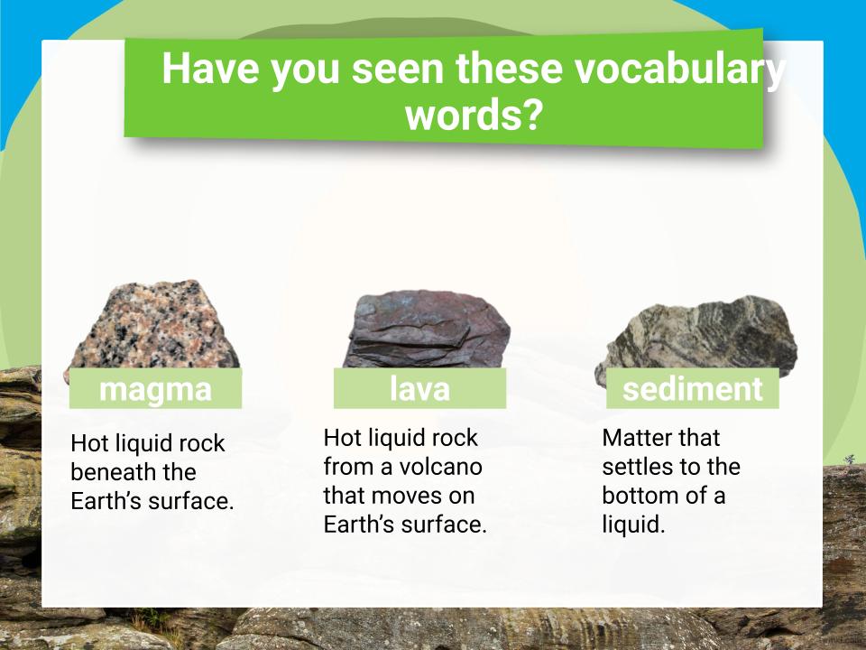 Rock Cycle Slideshow & Starburst Candy Activity
