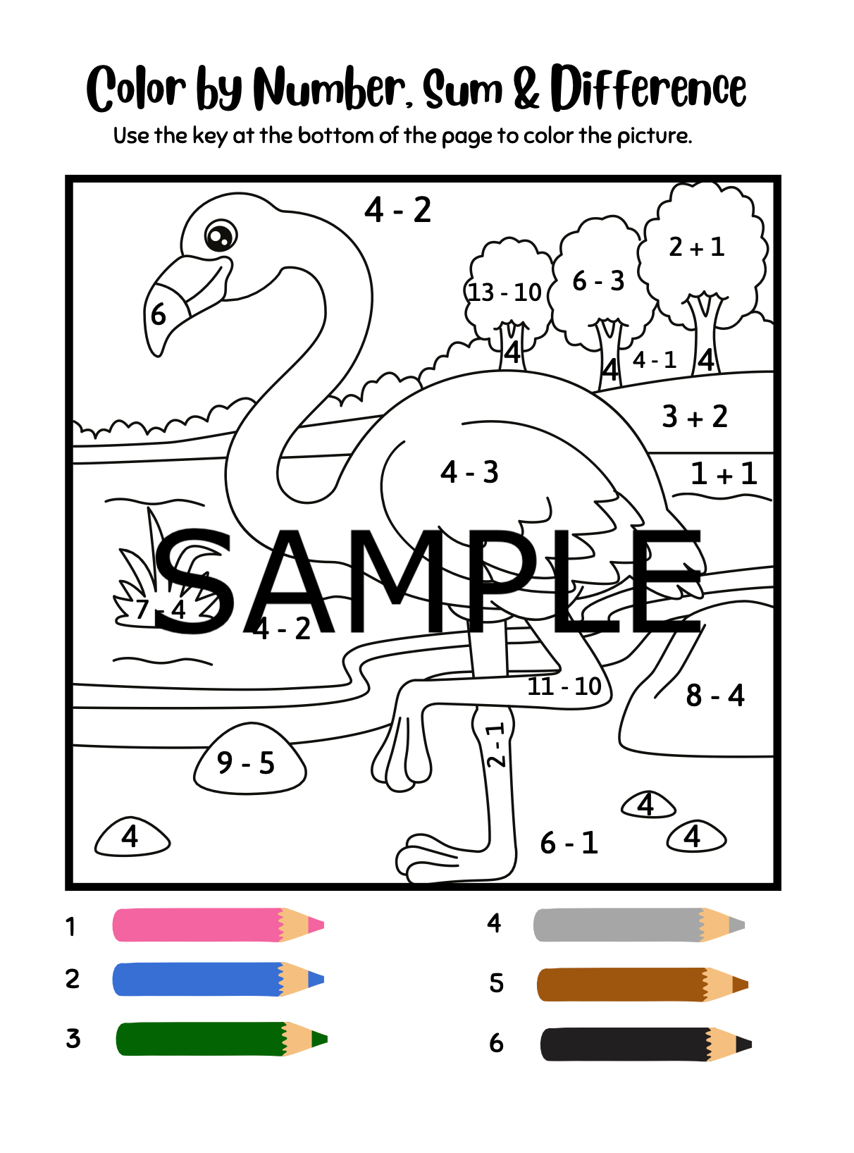 Color By Sum & Difference