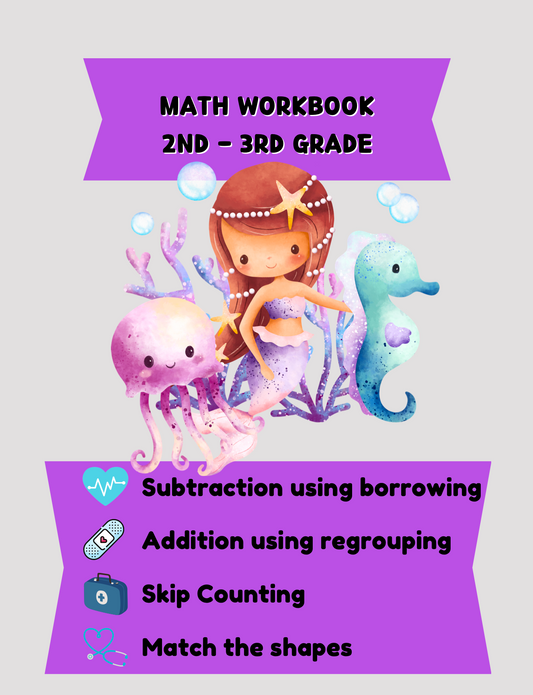 Mermaid Math (2nd-3rd Grade)