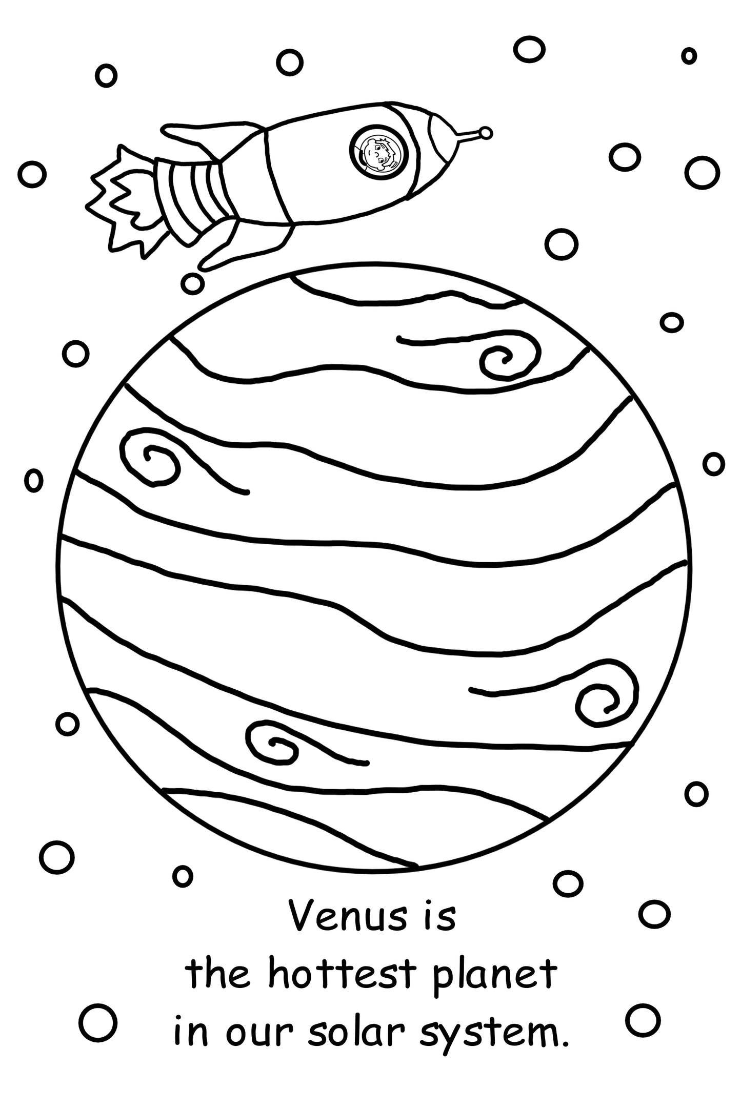 Solar System Coloring Book
