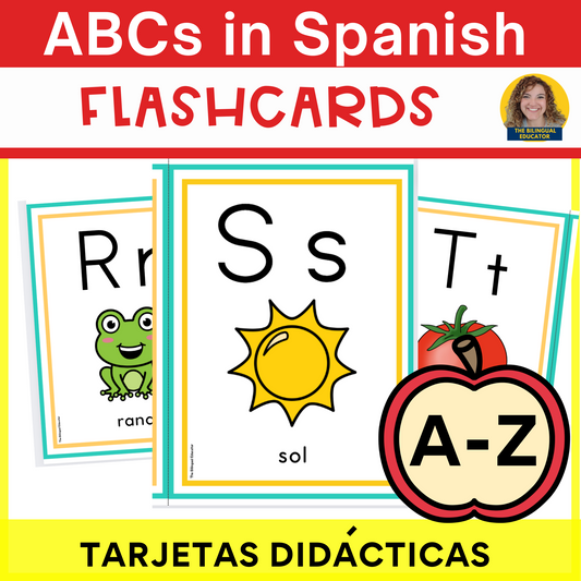 Spanish Alphabet Flashcards