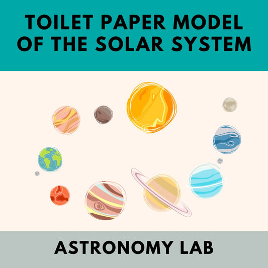 Toilet Paper Model of the Solar System