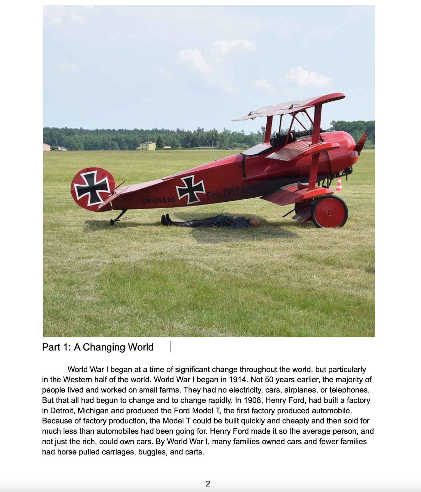 World War I: A Short History