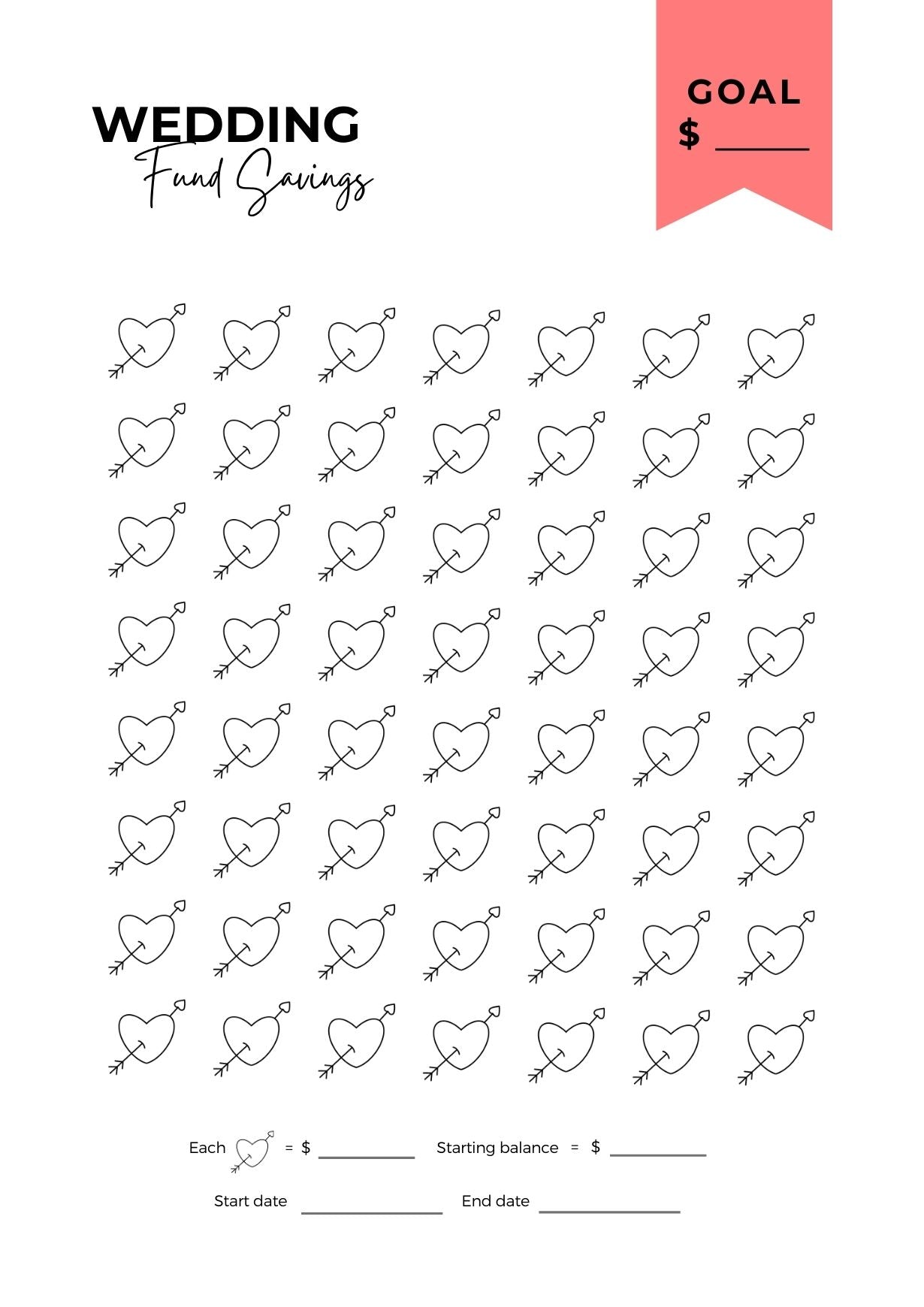 45-Page Savings Challenge Digital Product