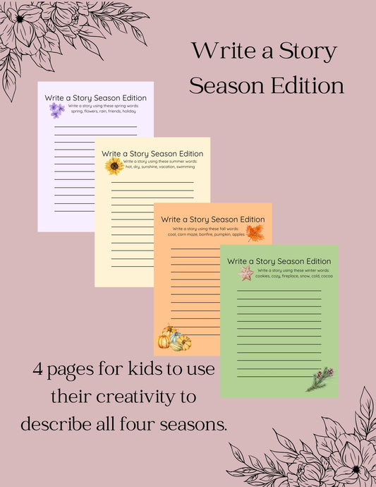 Write a Story Season Edition