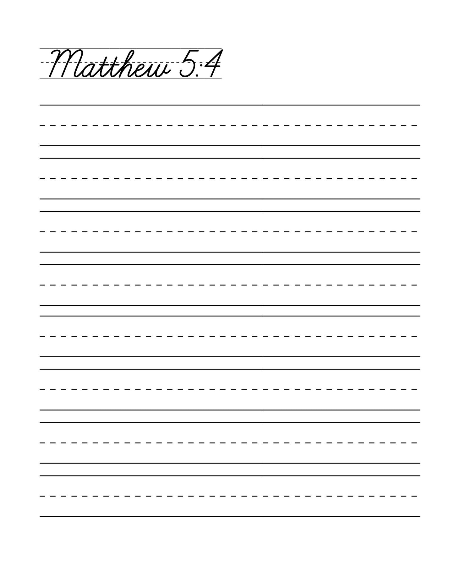 Writing Bible Verse Topics: Comfort