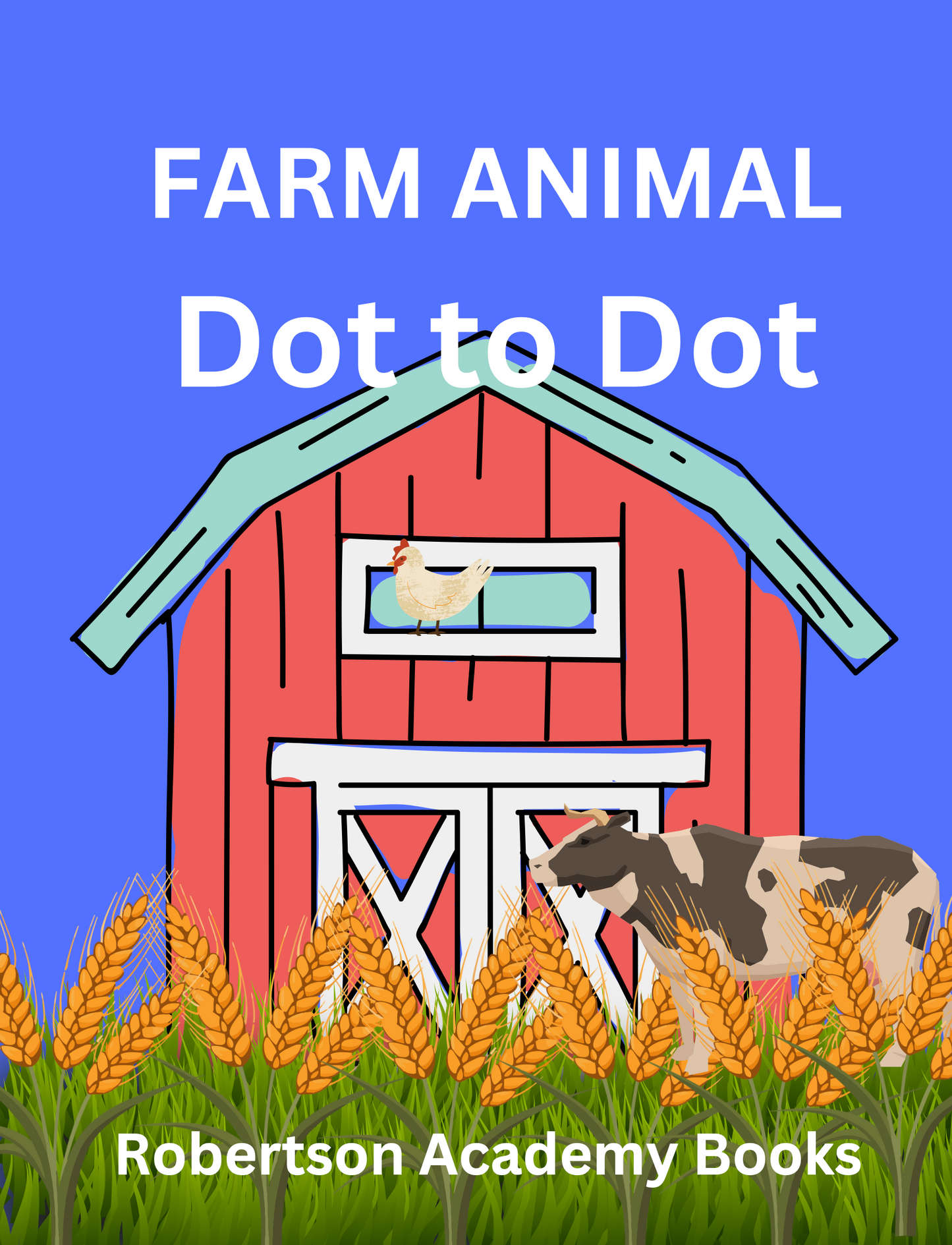 Farm Animal ABC Dot to Dot