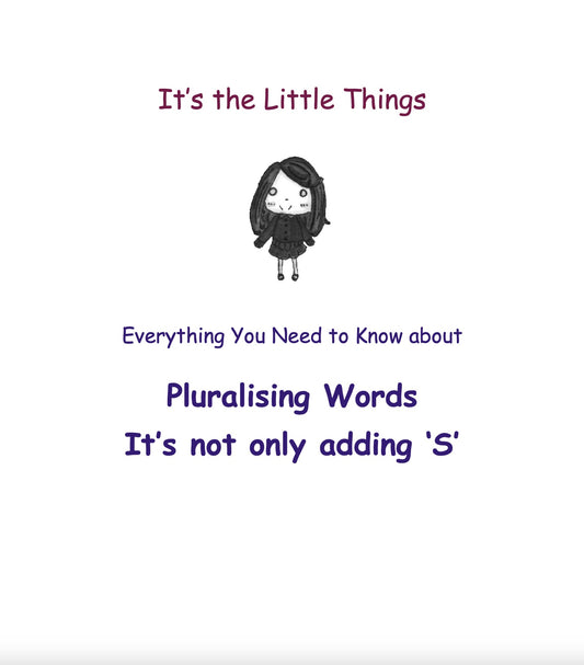 Everything Pluralizing Words