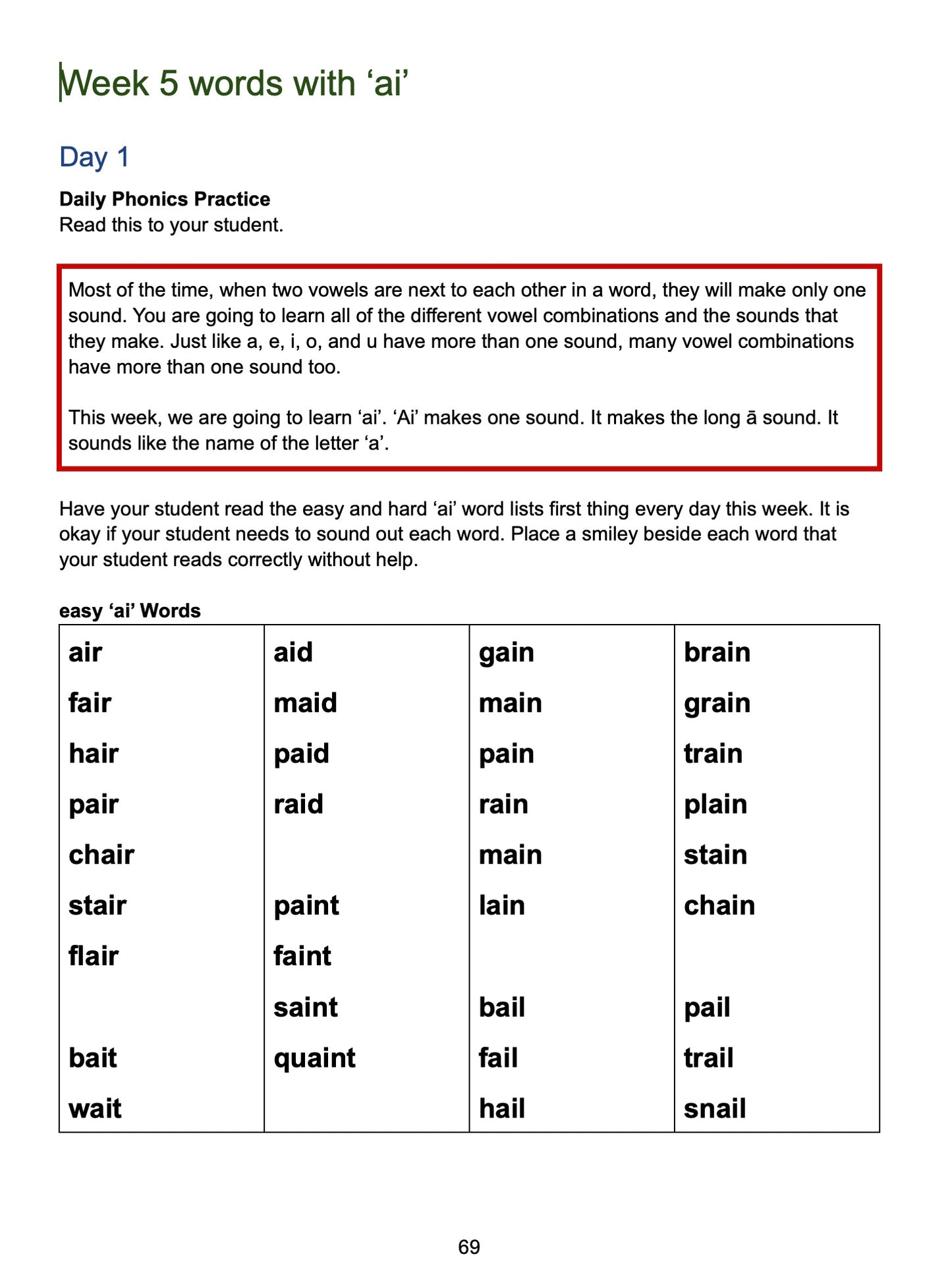Learn to Read and Write: A Phonics Approach to Reading Level 2