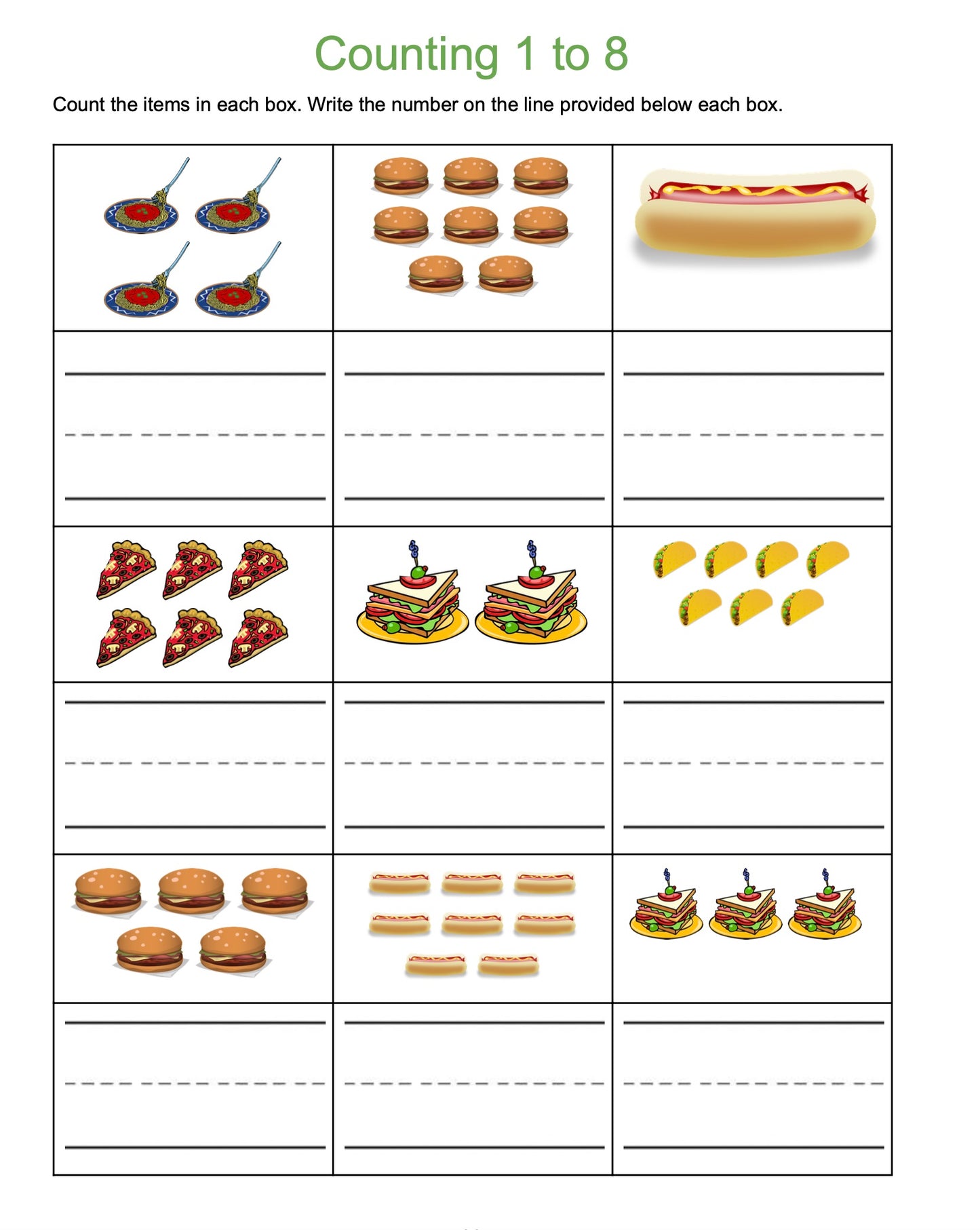Picture Math: Preschool to Kindergarten Math for Fun