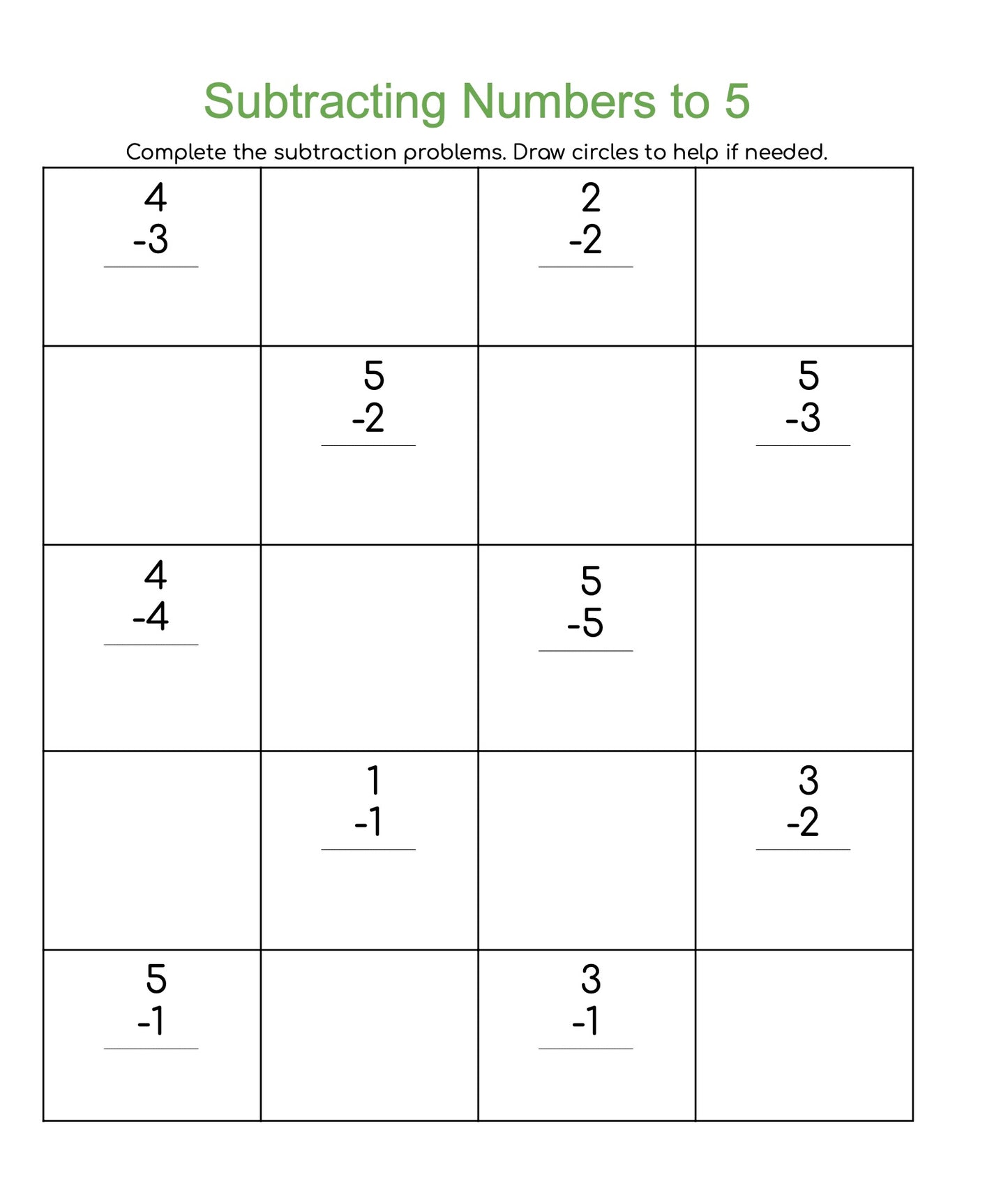 Picture Math: Preschool to Kindergarten Math for Fun