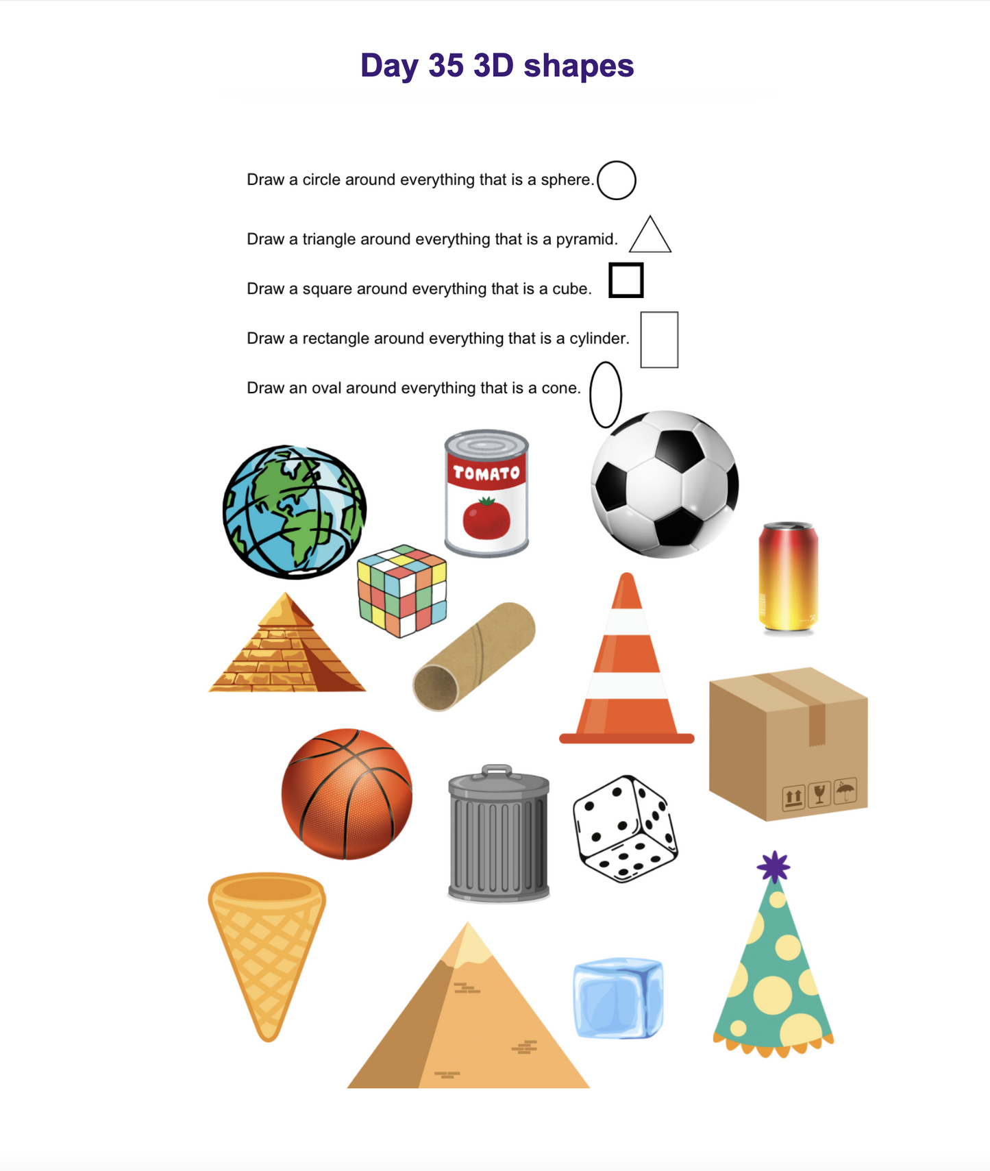 Picture Math for Second Grade