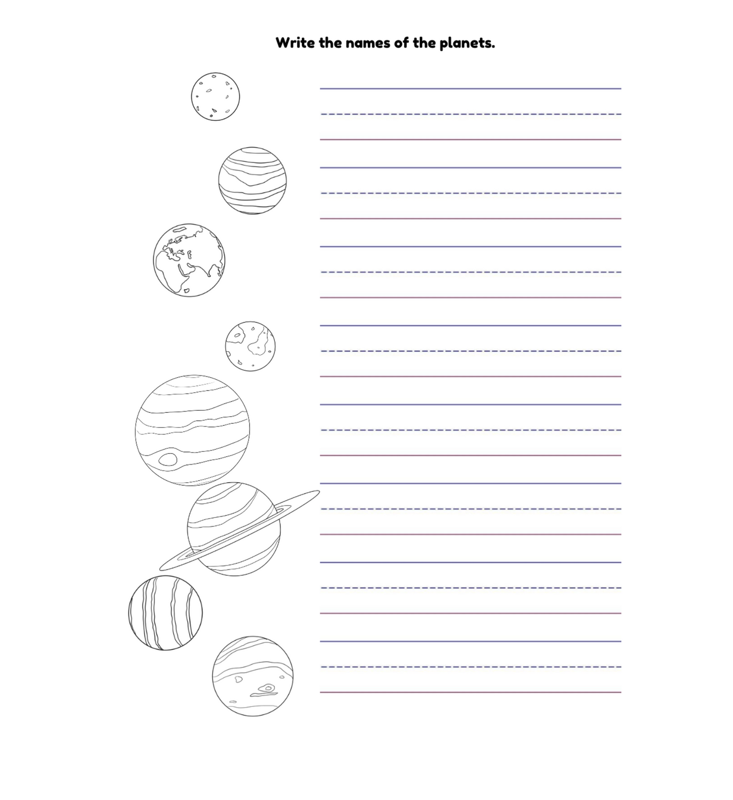 Our Solar System for 1st-3rd Grade Learners