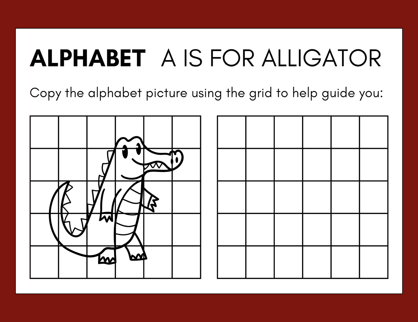 Alphabet Letter Recognition Activity Workbook