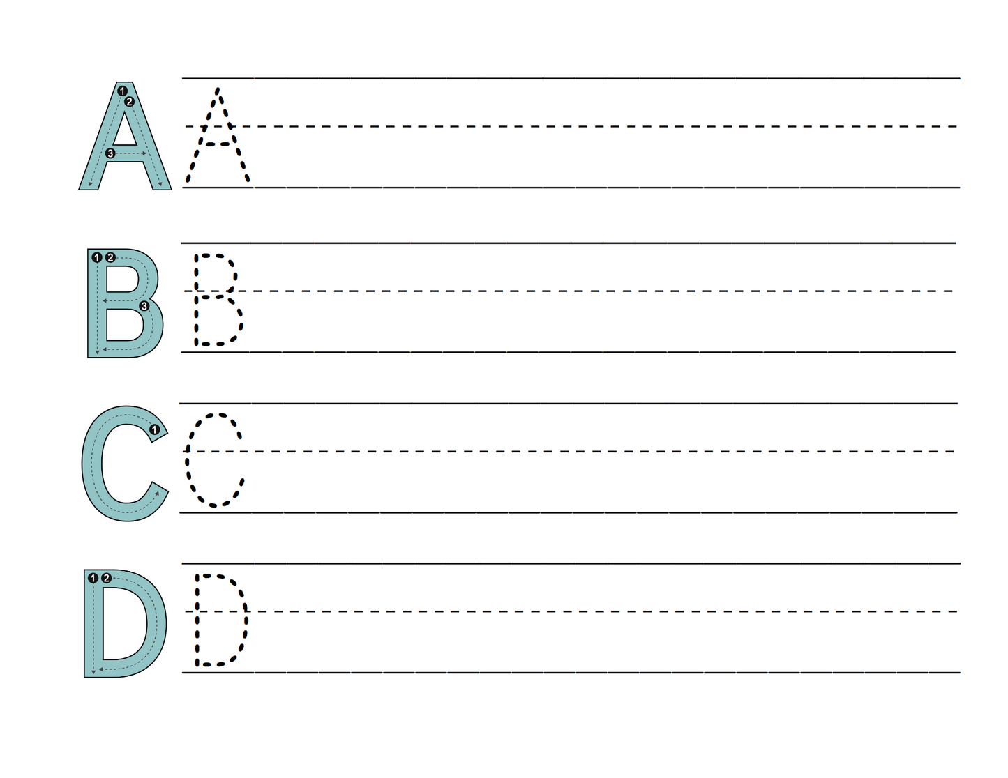 Alphabet Letter Recognition Activity Workbook