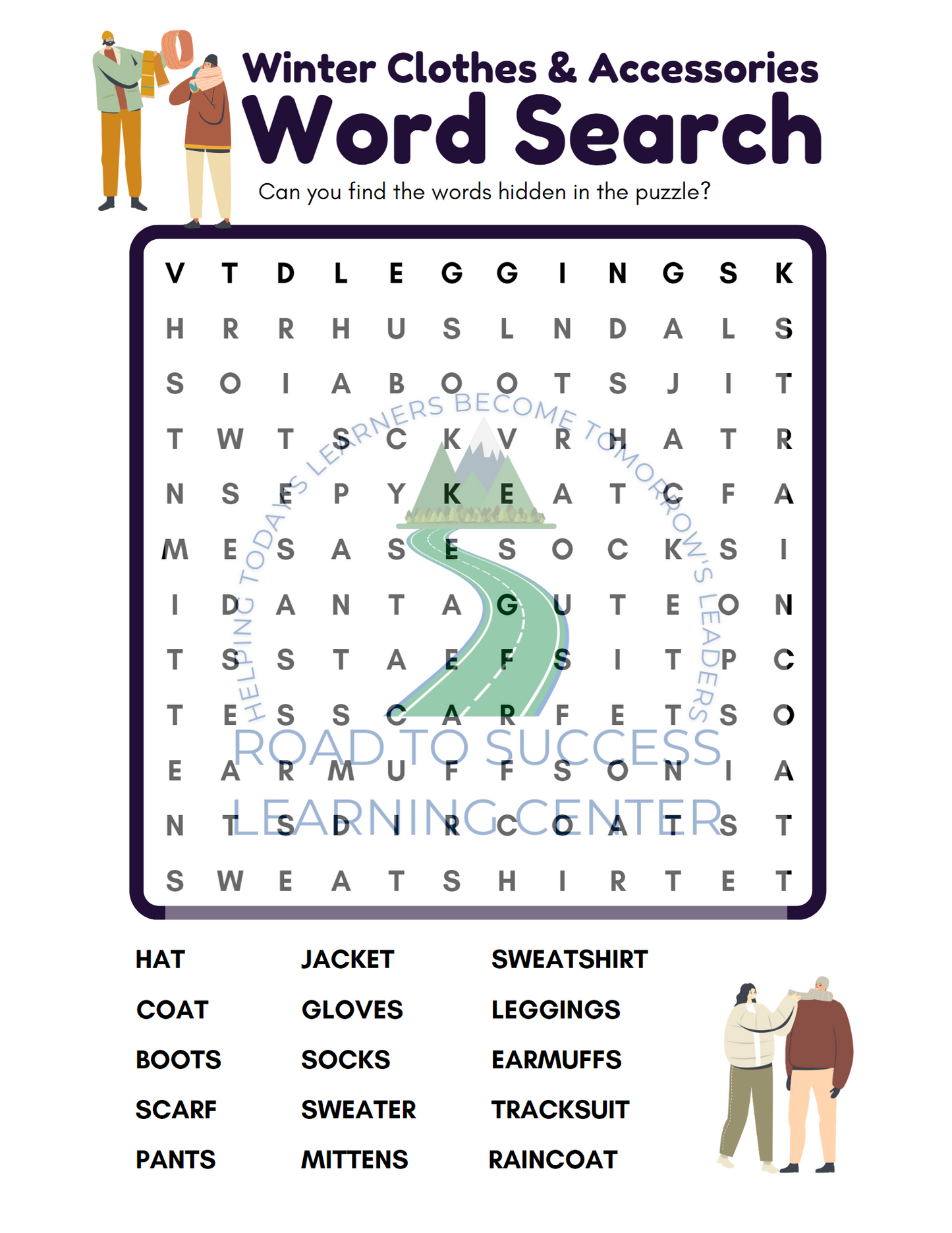 Word Search for Kids: 30 Pages with Answer Keys