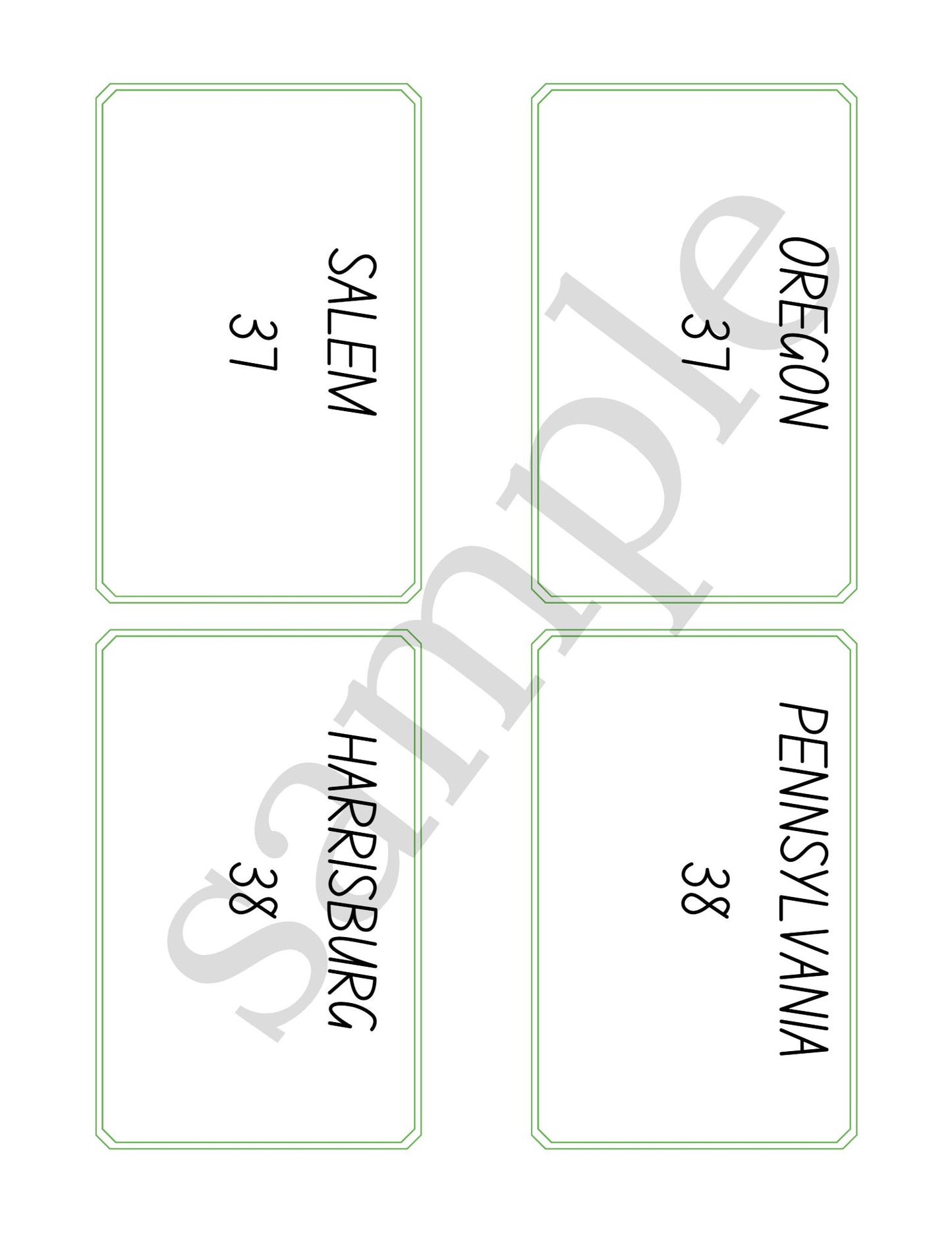The 50 States Activity/Research Book