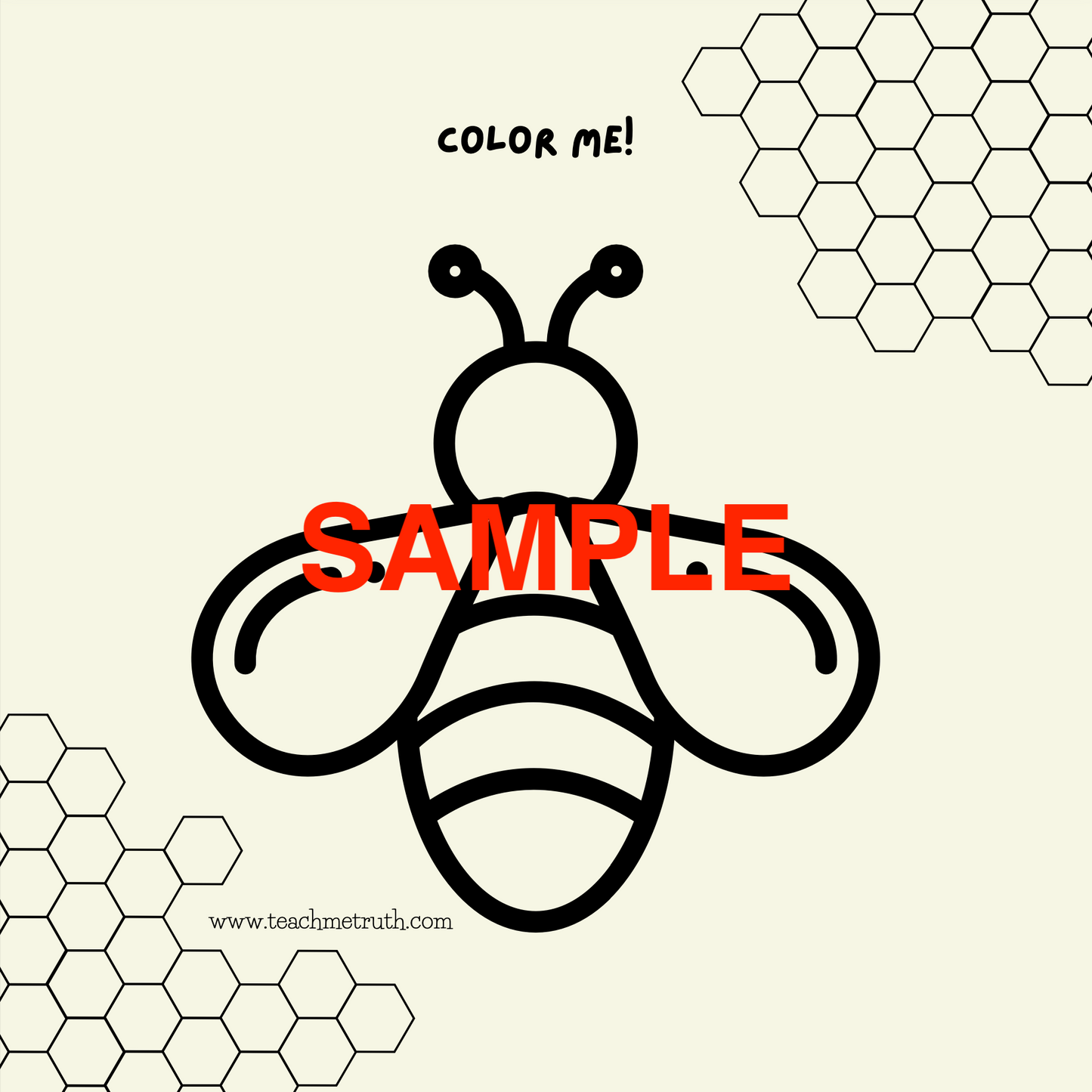 Busy as a Bee - Bible Activity