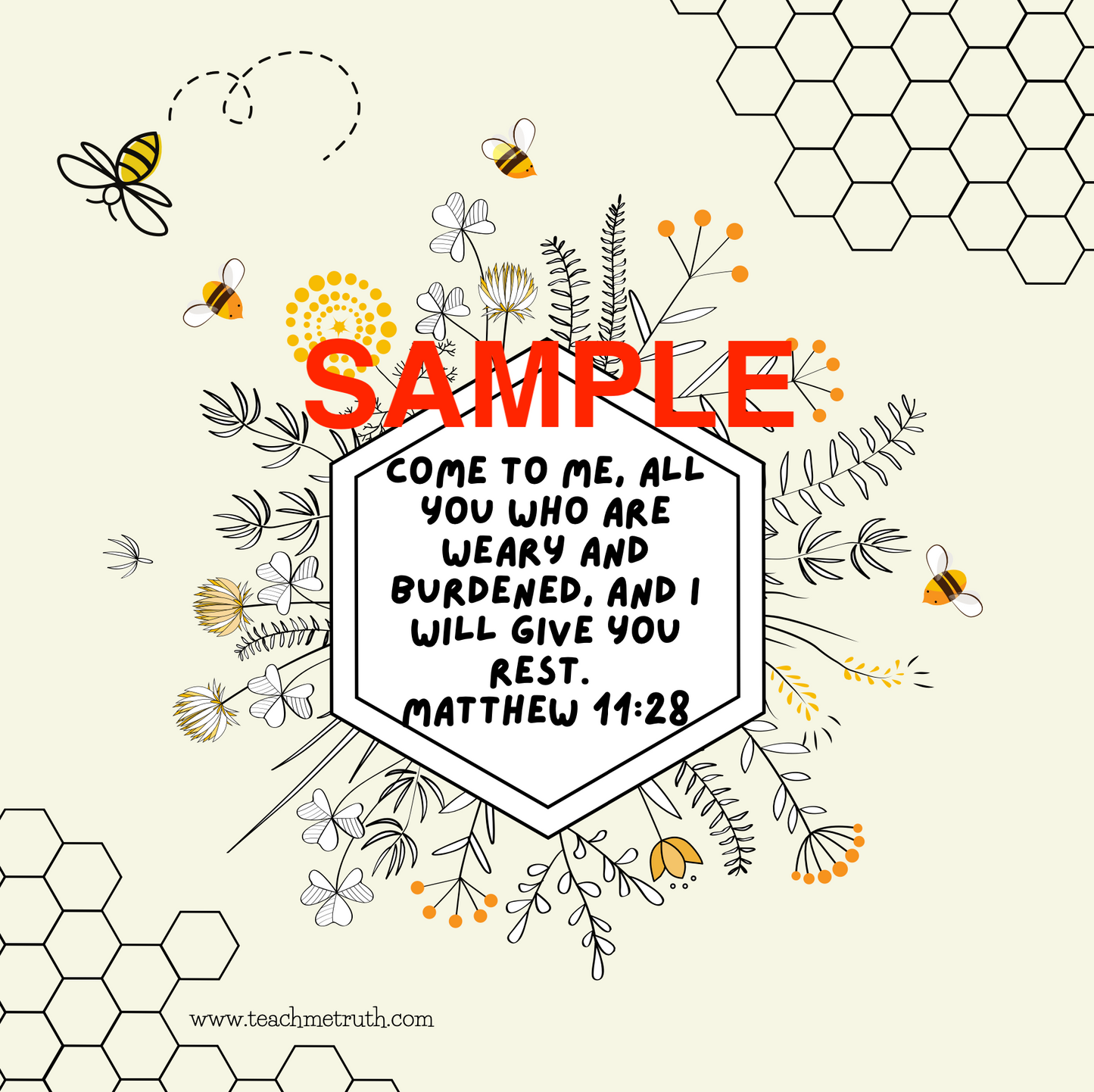 Busy as a Bee - Bible Activity