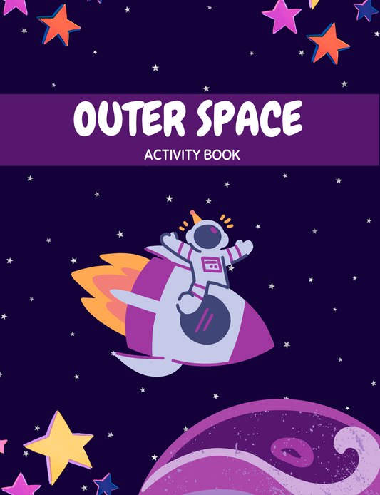 K-1 Planet Math Workbook! (32-pages)