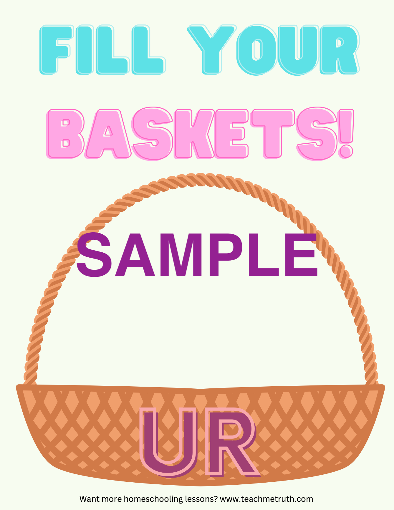 Easter Reading 10-Page Workbook (K-2 Grade)