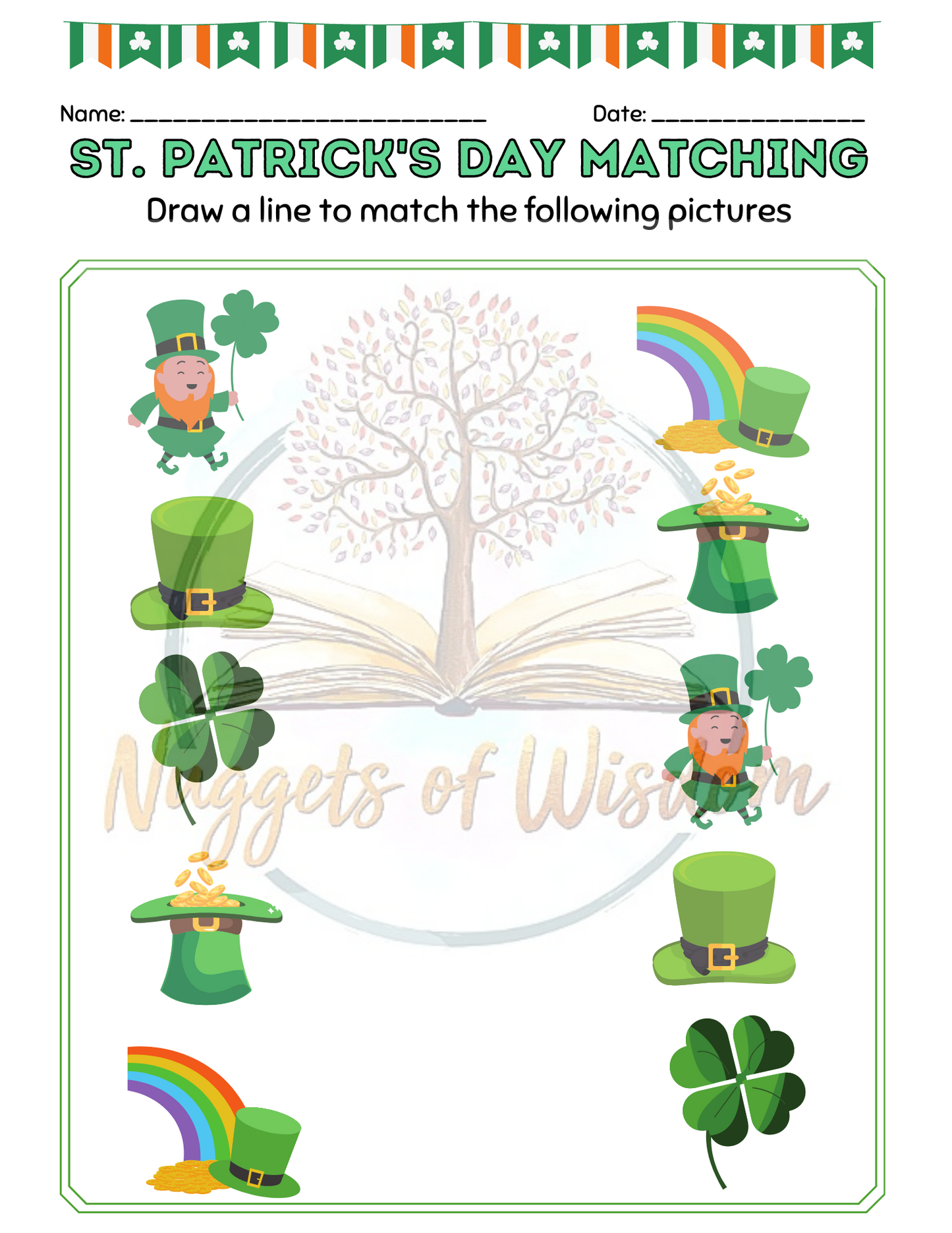 St. Patrick's Day Activity Book