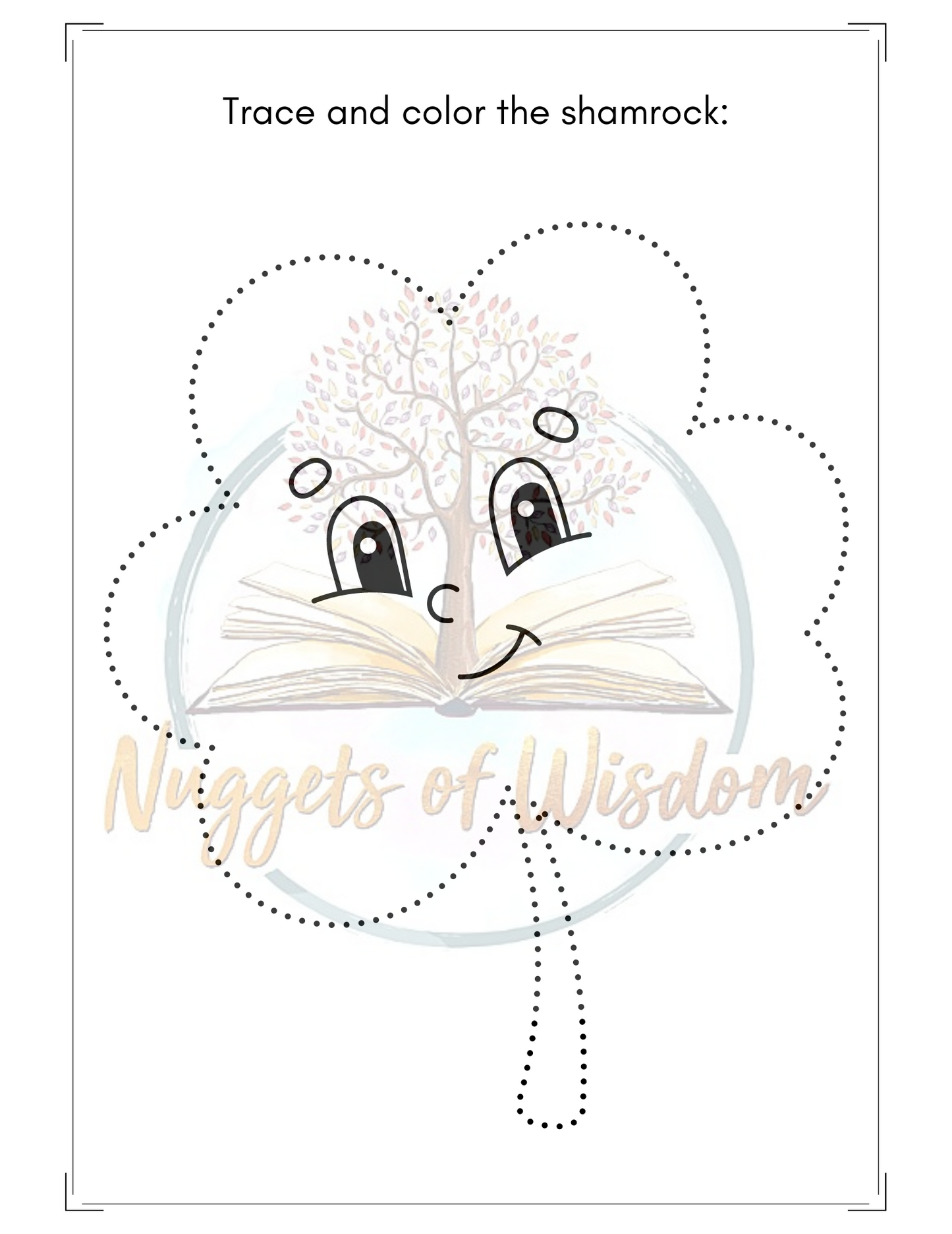 St. Patrick's Day Activity Book