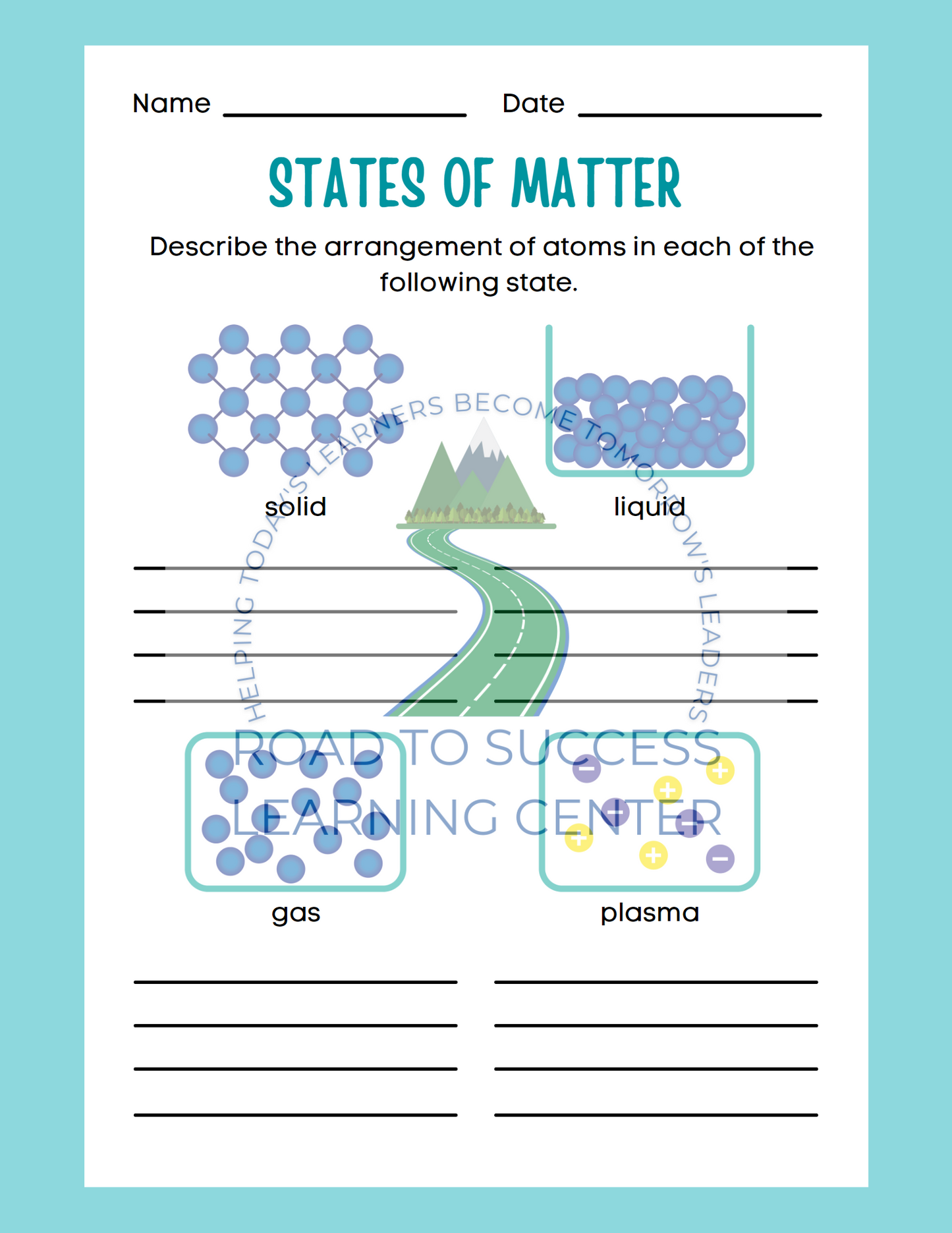 States of Matter Workbook