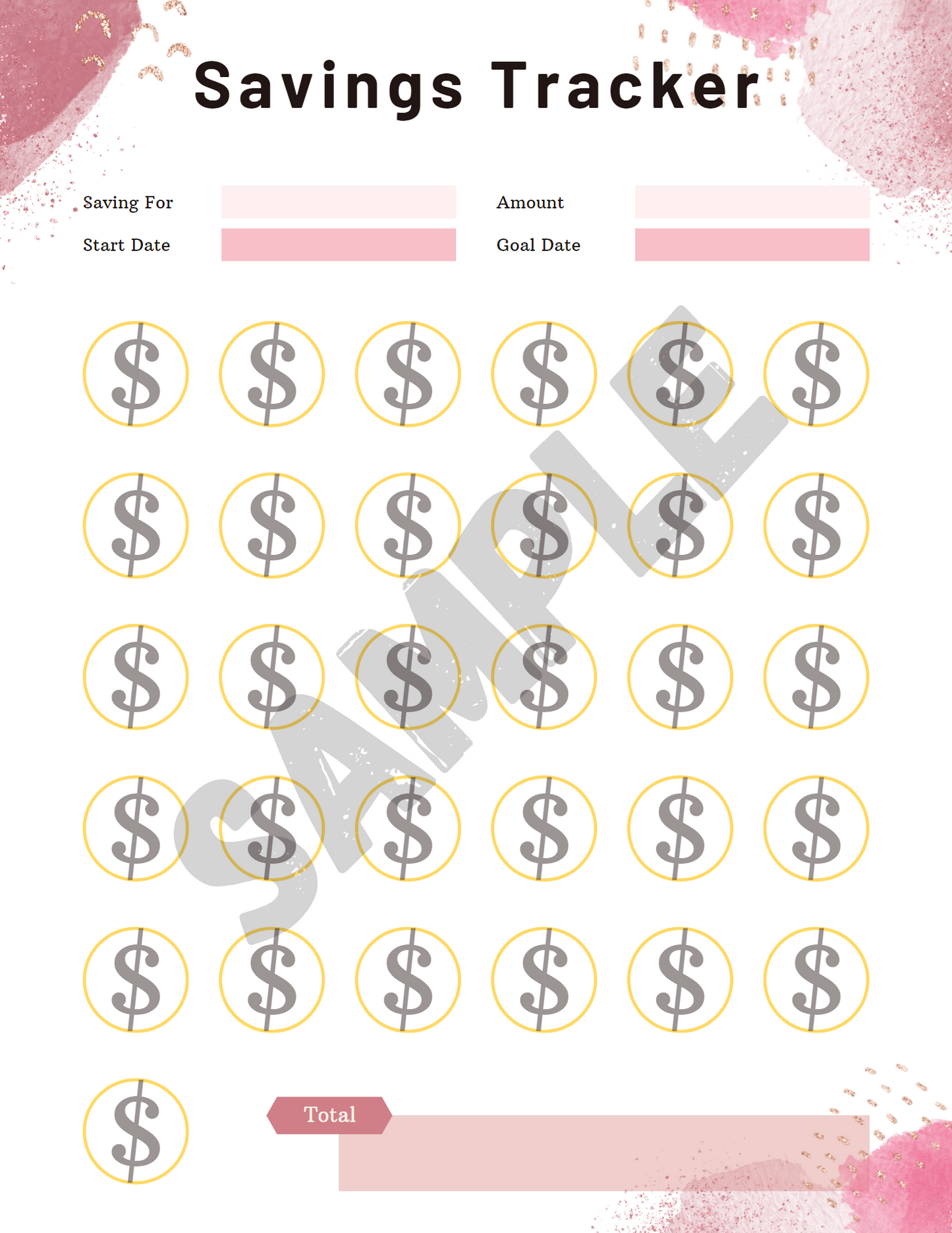 Yellow Budget Planner