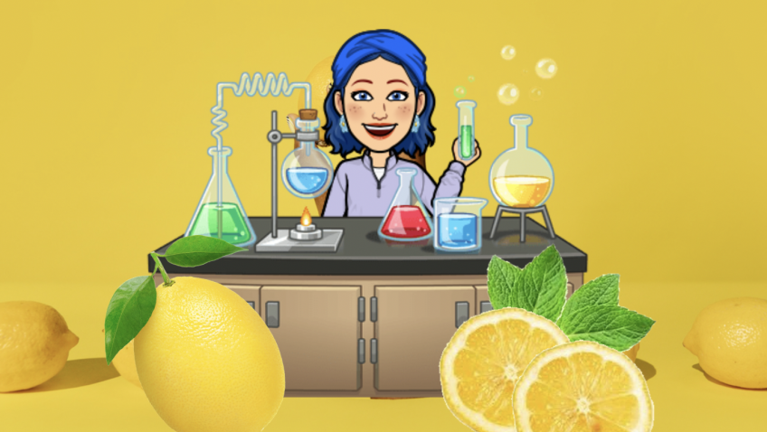 Lemon Volcano Science Experiment Journal & Step-By-Step Instructions