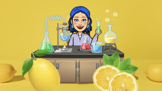 Lemon Volcano Science Experiment Journal & Step-By-Step Instructions