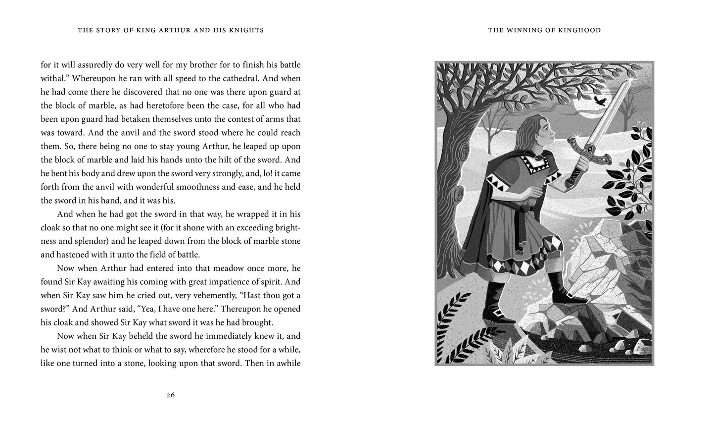 The Story of King Arthur and His Knights (Clothbound) | Howard Pyle Version