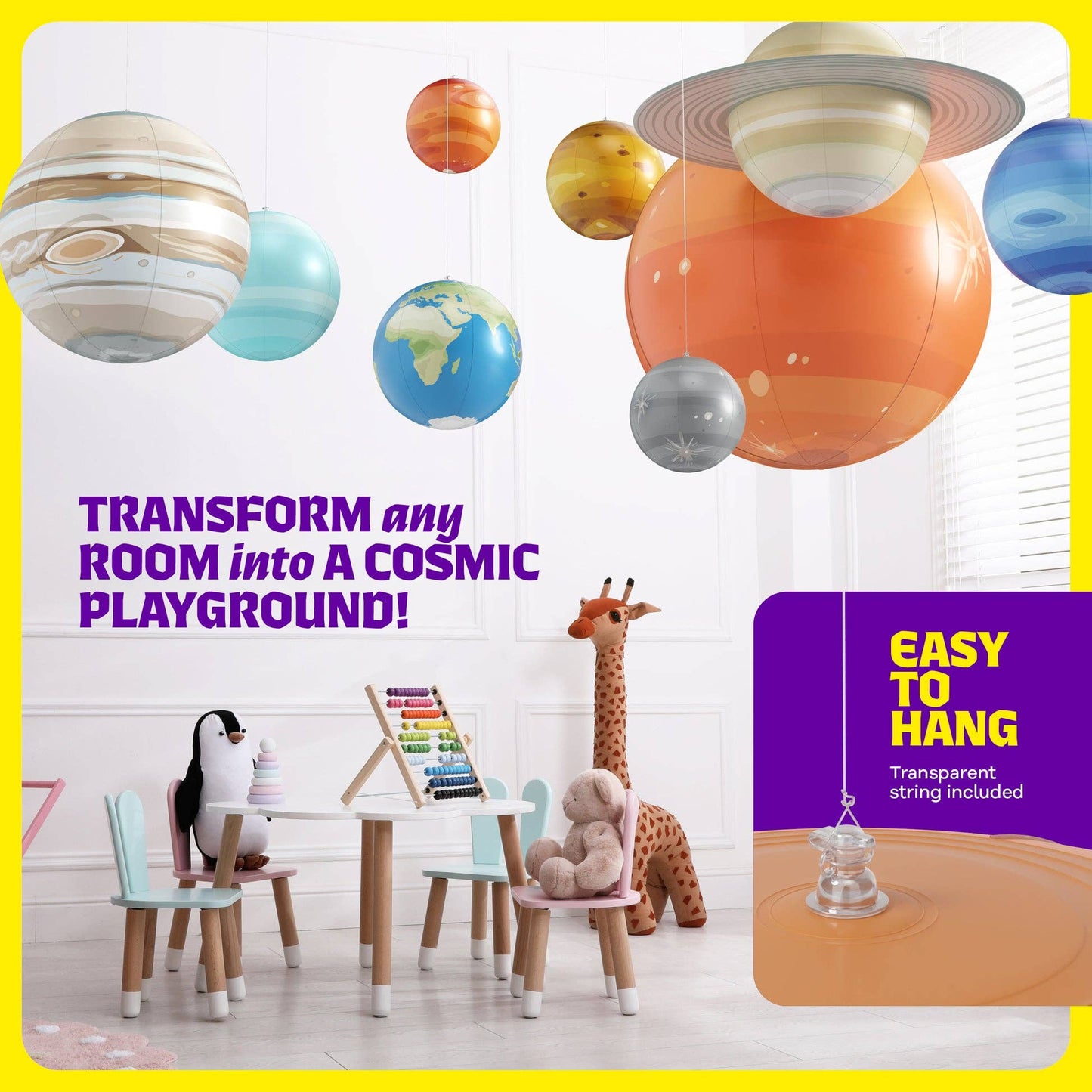 Inflatable Solar System Planets