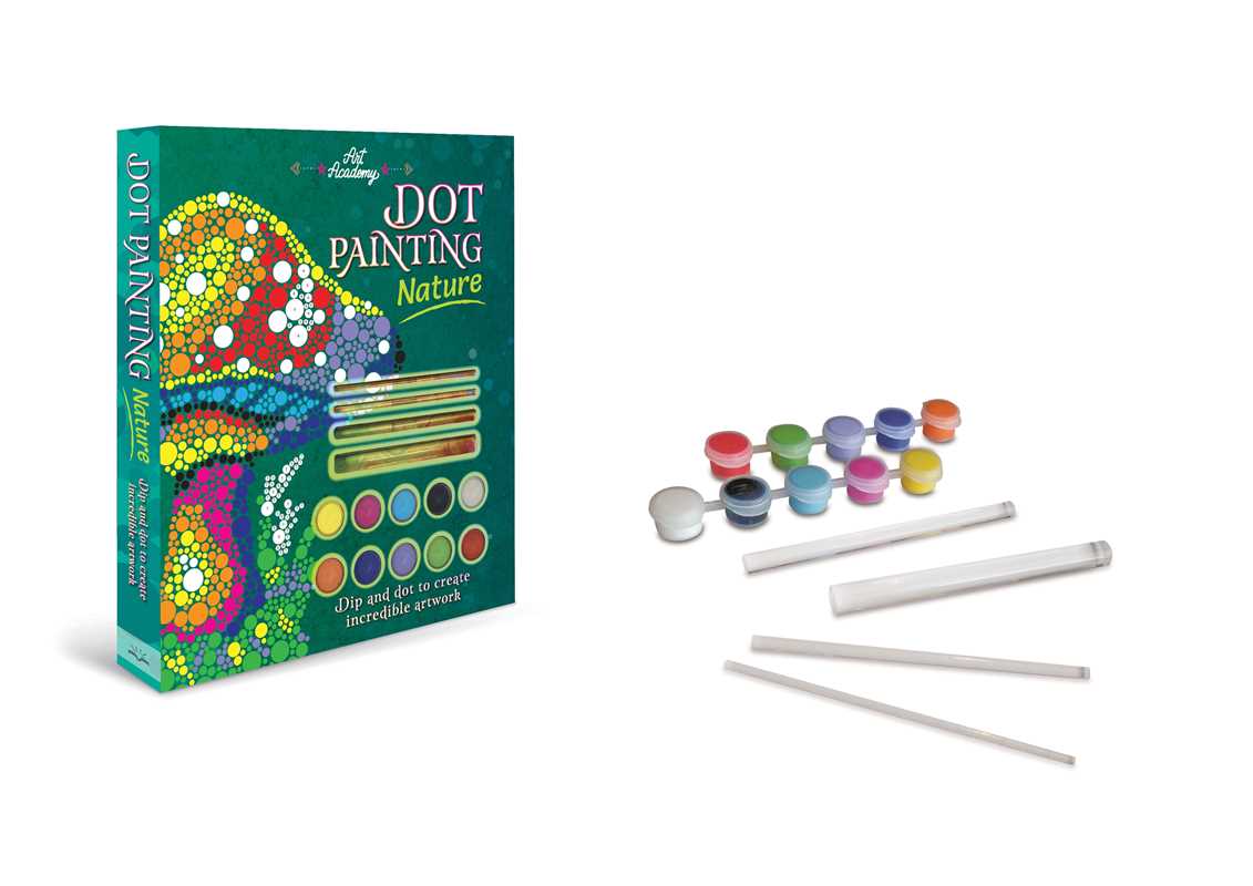 Dot Painting: Nature by IglooBooks: Kit - Paperback; 64 pages / English