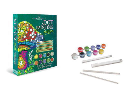 Dot Painting: Nature by IglooBooks: Kit - Paperback; 64 pages / English