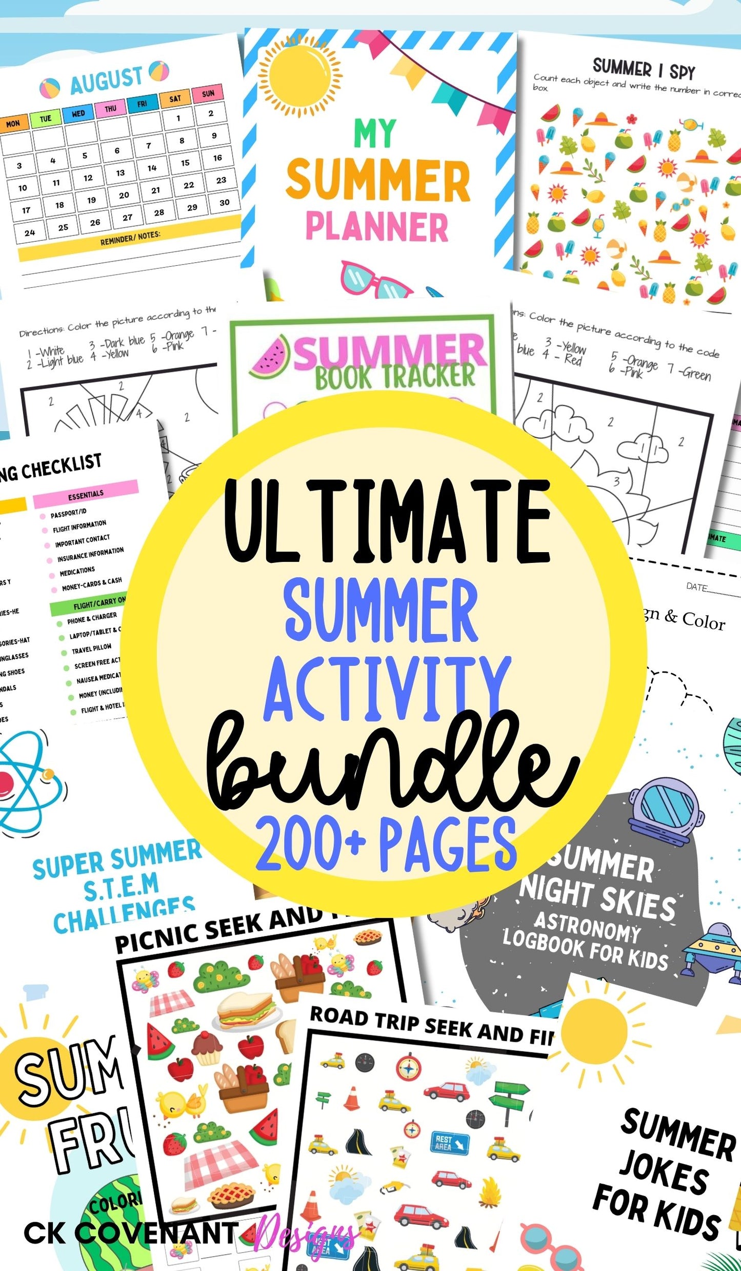 Ultimate Summer Activity Bundle for Kids