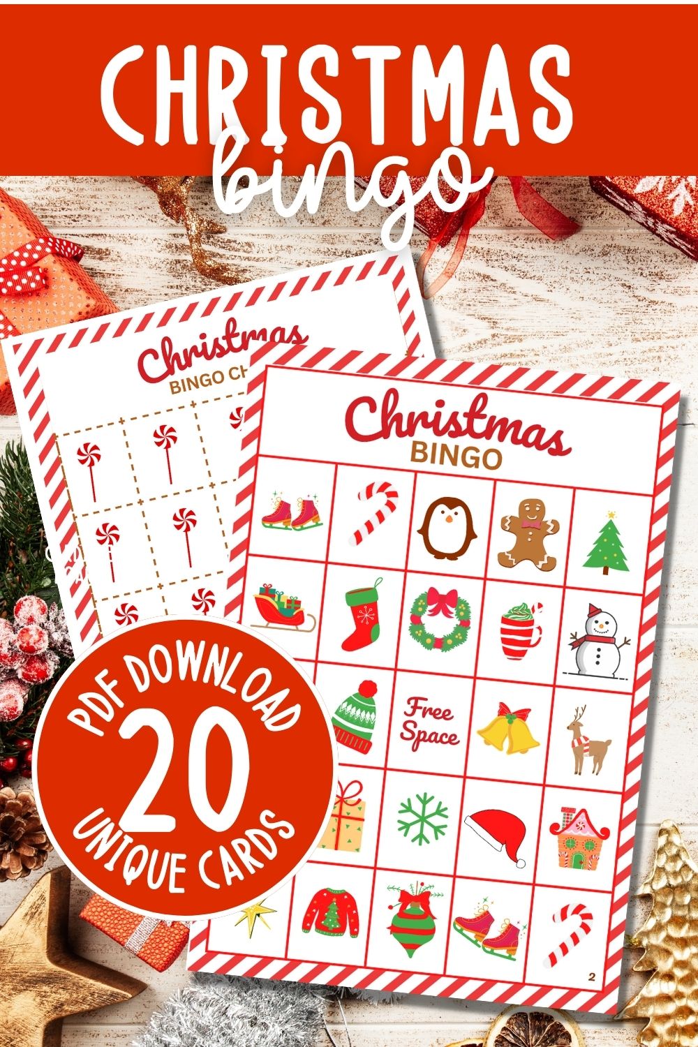 Christmas Bingo Card Bundle