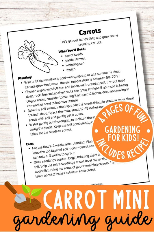 Carrot Mini Gardening Guide