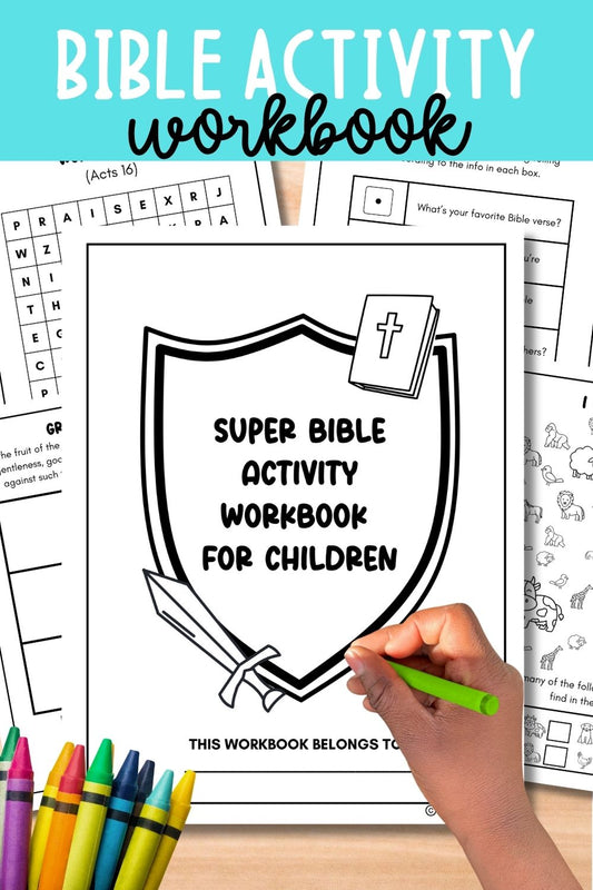 Super Bible Activity Workbook for Children