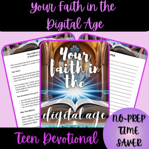 Your Faith in the Digital Age Teen Devotional