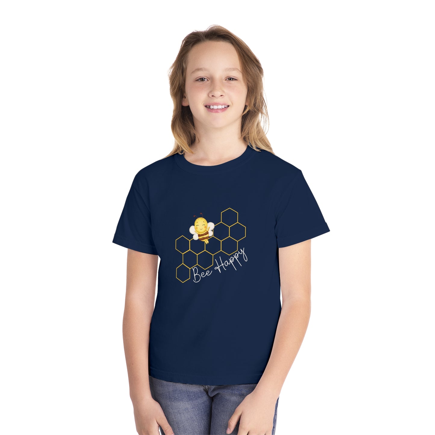 Bee Happy Youth Midweight Tee